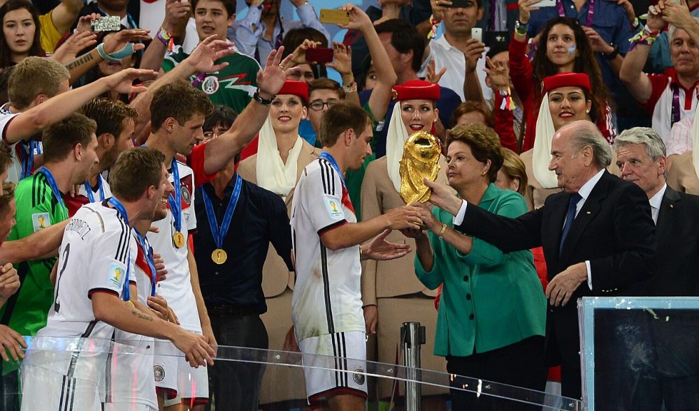 Award ceremony of the World Cup in Brazil 01